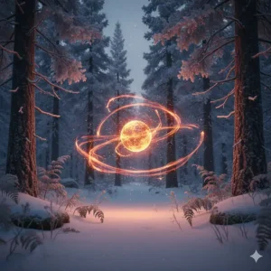 Warm woody notes and amber sparks, illustrating why fougère cologne for men is a top choice for cold Canadian winters.