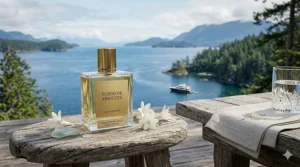 Sophisticated tuberose fragrance for an outdoor special event on the Canadian West Coast.